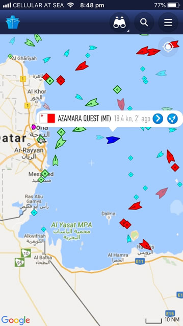 <h2>2018 Arabian Gulf Golf Cruise</h2>10 Nights | 5 Rounds | Dubai to Dubai | November 10 - 20